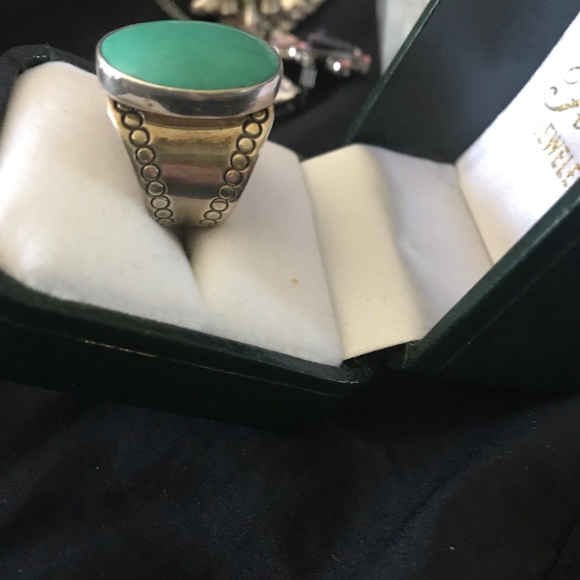 Sterling Silver Turquoise Ring - Picture 4 of 6